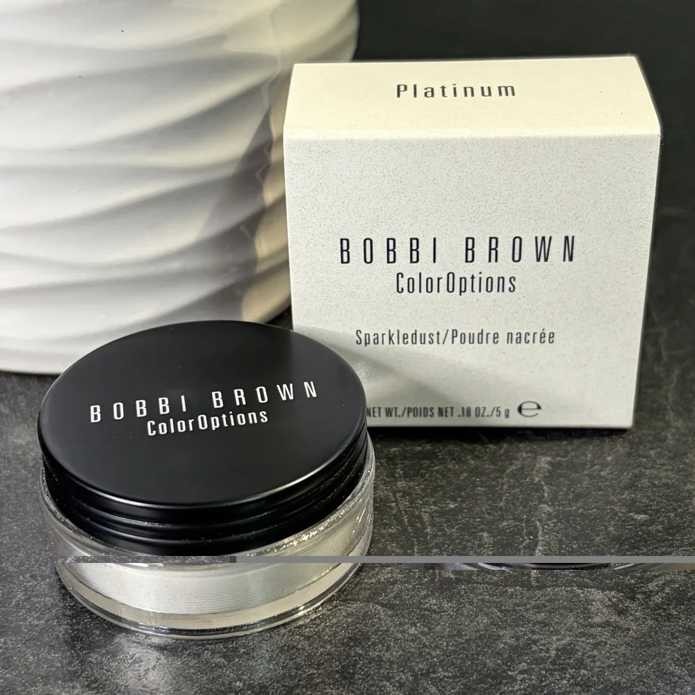 NEW Bobbi Brown Color Options Sparkledust 1  Platinum .18 oz SEALED Discontinued